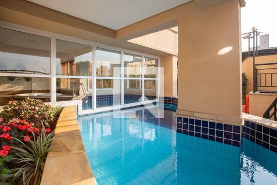 Área comum - Piscina de apartamento para alugar com 2 quartos, 60m² em Assunção, São Bernardo do Campo