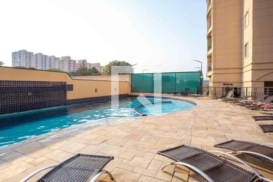 Área comum - Piscina de apartamento para alugar com 2 quartos, 60m² em Assunção, São Bernardo do Campo