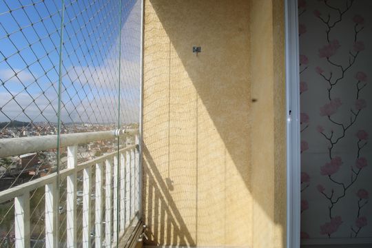 Varanda da sala de apartamento para alugar com 2 quartos, 50m² em Vila Conceicao, São Paulo