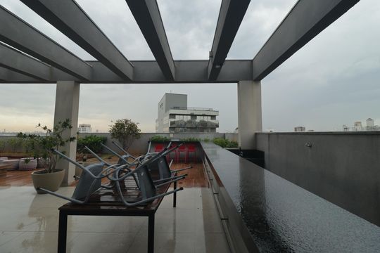 Área comum - Lounge de kitnet/studio à venda com 1 quarto, 32m² em Liberdade, São Paulo