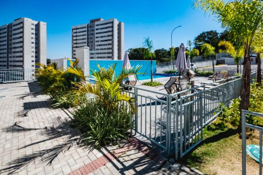 Área comum - Piscina de apartamento para alugar com 2 quartos, 50m² em Mantiqueira, Belo Horizonte