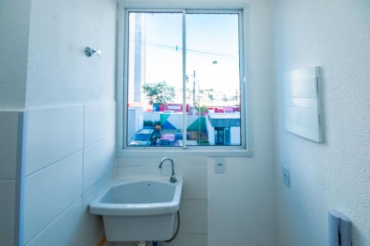 Área de Serviço de apartamento para alugar com 2 quartos, 50m² em Mantiqueira, Belo Horizonte