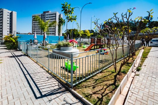 Área comum - Playground de apartamento para alugar com 2 quartos, 50m² em Mantiqueira, Belo Horizonte
