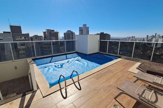 Piscina de apartamento para alugar com 2 quartos, 72m² em Setor Marista, Goiânia