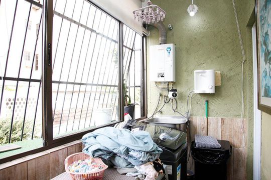Área de Serviço de apartamento à venda com 3 quartos, 113m² em Santana, Porto Alegre