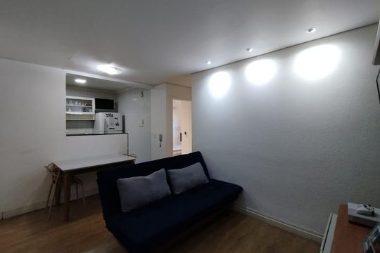 Sala de apartamento à venda com 2 quartos, 58m² em Fonte Grande, Contagem