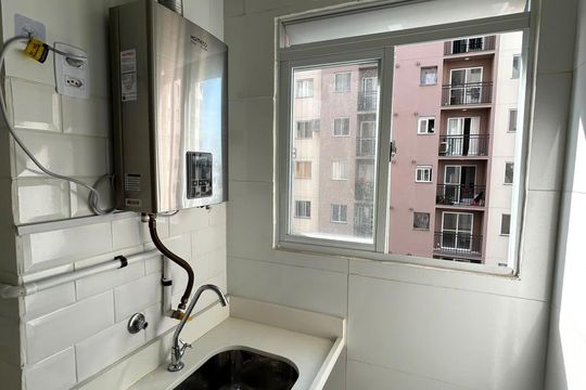 Área de serviço de apartamento para alugar com 2 quartos, 50m² em São Francisco Xavier, Rio de Janeiro