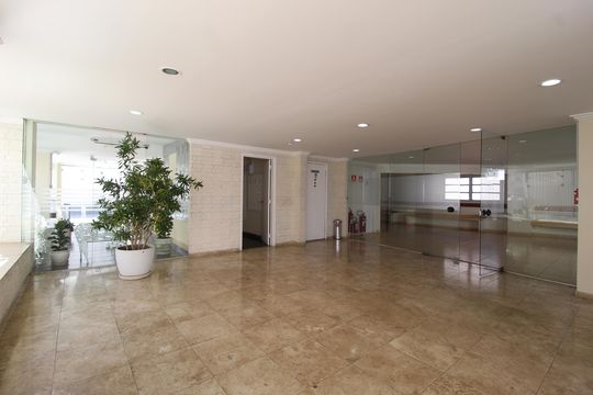 Hall Social de apartamento à venda com 2 quartos, 82m² em Vila Olímpia, São Paulo