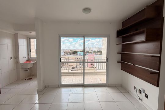 Sala de apartamento para alugar com 2 quartos, 58m² em Ipiranga, Goiânia