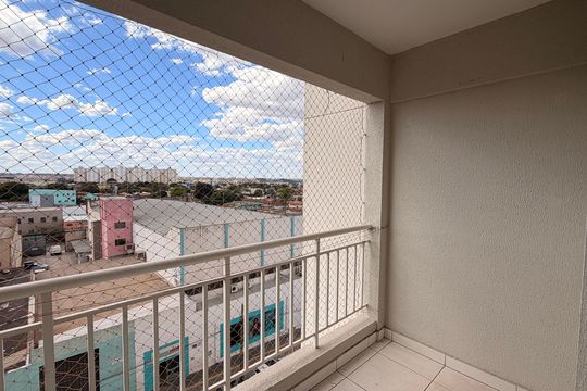 Sacada de apartamento para alugar com 2 quartos, 58m² em Ipiranga, Goiânia