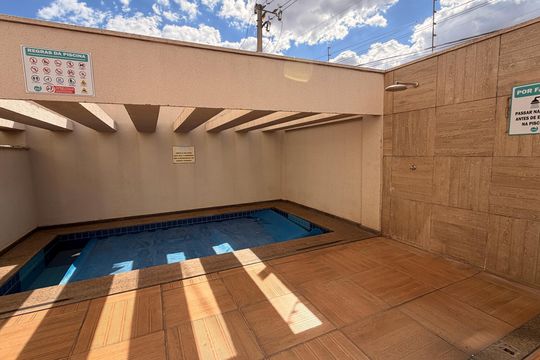 Área comum - Piscina de apartamento para alugar com 2 quartos, 58m² em Ipiranga, Goiânia