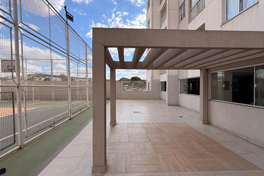 Área comum de apartamento para alugar com 2 quartos, 58m² em Ipiranga, Goiânia