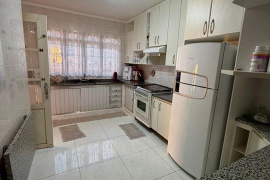 Cozinha de apartamento à venda com 2 quartos, 39m² em Santa Maria, Santo André