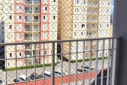 Varanda da Sala de apartamento à venda com 3 quartos, 65m² em Baeta Neves, São Bernardo do Campo