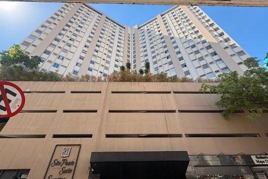 Fachada de apartamento à venda com 1 quarto, 32m² em Bela Vista, São Paulo