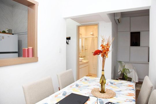 Sala Jantar de apartamento para alugar com 1 quarto, 59m² em Petrópolis, Porto Alegre