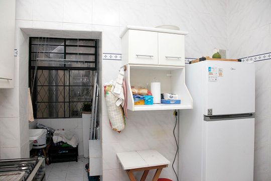 Cozinha + Área de Serviço de apartamento para alugar com 1 quarto, 59m² em Petrópolis, Porto Alegre