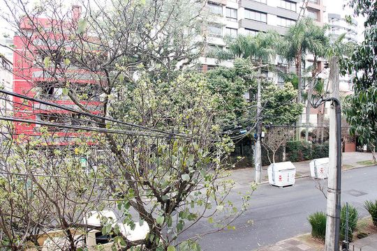 Sala Estar Vista de apartamento para alugar com 1 quarto, 59m² em Petrópolis, Porto Alegre