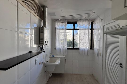 Cozinha e Área de Serviço de apartamento à venda com 3 quartos, 95m² em Recreio dos Bandeirantes, Rio de Janeiro