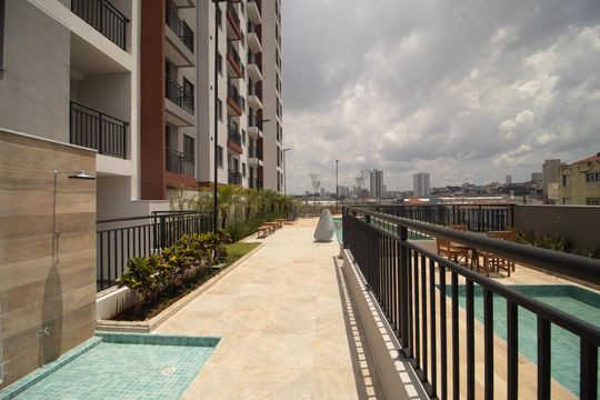 Área comum - Piscina de apartamento para alugar com 2 quartos, 55m² em Vila Maria, São Paulo