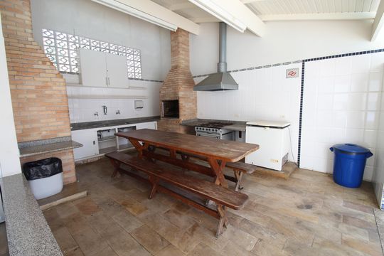 Área comum - Churrasqueira de apartamento para alugar com 4 quartos, 370m² em Vila Adyana, São José dos Campos