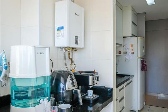 Área de serviço de apartamento à venda com 3 quartos, 80m² em Vila Caminho do Mar, São Bernardo do Campo