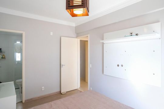 Suíte de apartamento à venda com 3 quartos, 80m² em Vila Caminho do Mar, São Bernardo do Campo