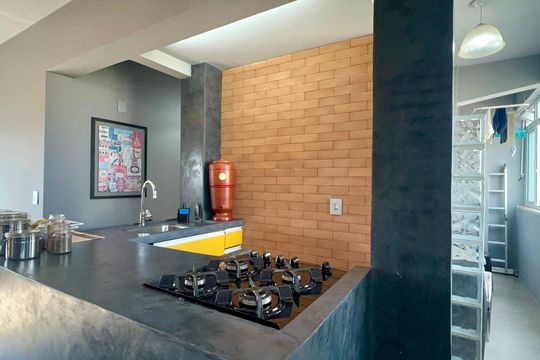Cozinha de apartamento à venda com 2 quartos, 74m² em Sumaré, São Paulo