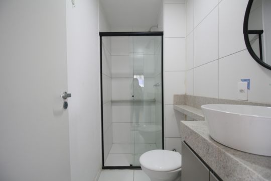 Banheiro de apartamento para alugar com 2 quartos, 39m² em Vila Andrade, São Paulo