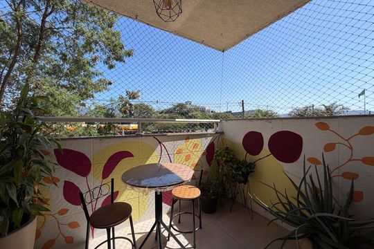 Sala - Varanda de apartamento à venda com 2 quartos, 55m² em Taquara, Rio de Janeiro