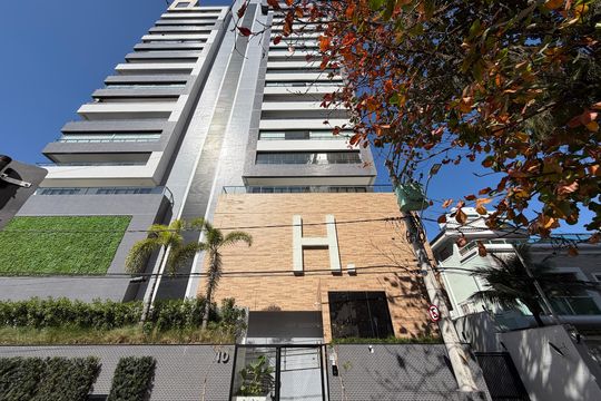 Fachada de apartamento para alugar com 1 quarto, 59m² em Ponta da Praia, Santos