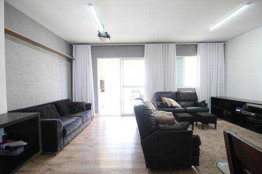 Sala de apartamento para alugar com 2 quartos, 102m² em Jardim Monte Kemel, São Paulo
