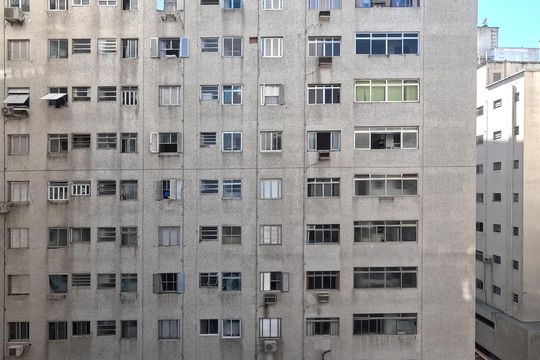 Vista do Quarto 1 de apartamento para alugar com 1 quarto, 50m² em Aparecida, Santos