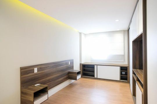 Suíte de apartamento para alugar com 3 quartos, 117m² em Santo Antônio, São Caetano do Sul