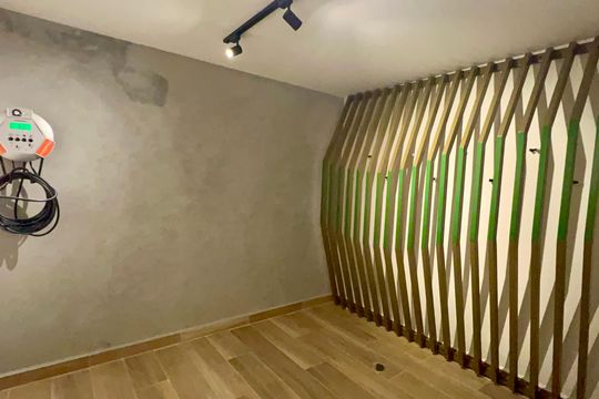 Bicicletário de kitnet/studio para alugar com 1 quarto, 29m² em Jardins, São Paulo