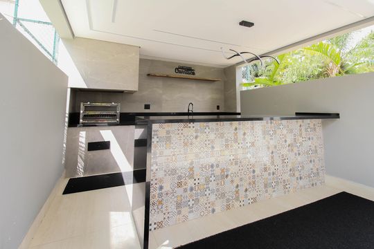Área comum - Churrasqueira de apartamento à venda com 3 quartos, 75m² em Super Quadra Morumbi, São Paulo