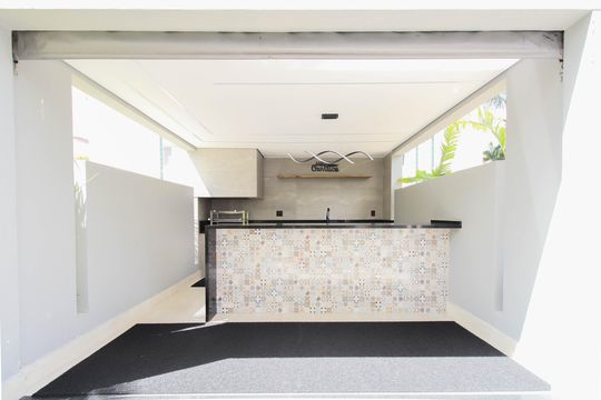 Área comum - Churrasqueira de apartamento à venda com 3 quartos, 75m² em Super Quadra Morumbi, São Paulo