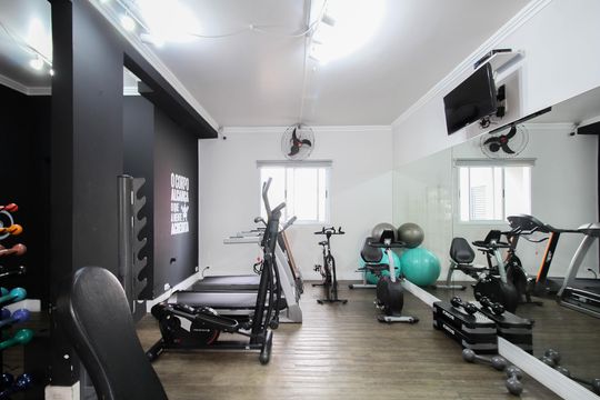 Área comum - Academia de apartamento à venda com 3 quartos, 75m² em Super Quadra Morumbi, São Paulo
