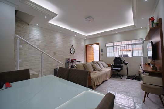 Sala de casa à venda com 2 quartos, 176m² em Vila Marieta, São Paulo