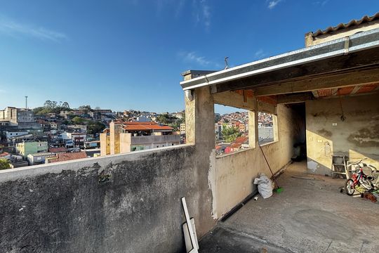 Area de Lazer de casa para alugar com 3 quartos, 110m² em Jardim Santo André, Santo André