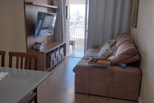 Sala de apartamento à venda com 3 quartos, 77m² em Vila Guilherme, São Paulo