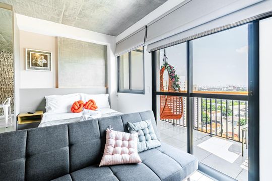 Sala/Quarto de apartamento à venda com 1 quarto, 33m² em Santana, São Paulo