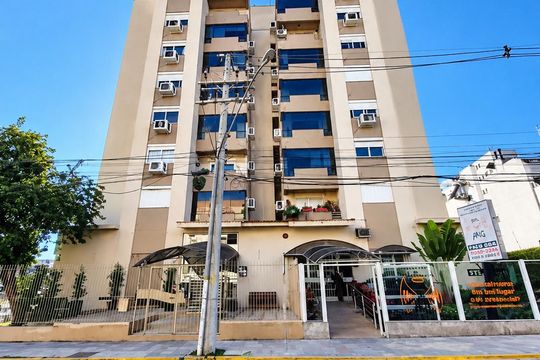 Fachada de apartamento para alugar com 2 quartos, 59m² em Morro do Espelho, São Leopoldo
