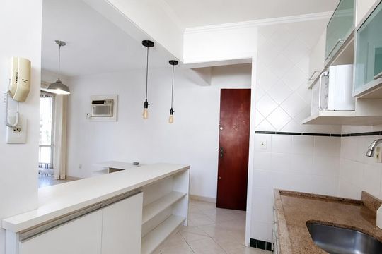 Cozinha de apartamento para alugar com 2 quartos, 59m² em Morro do Espelho, São Leopoldo