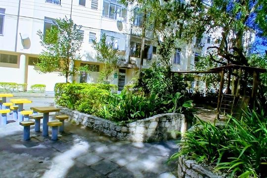 Área comum de apartamento para alugar com 2 quartos, 56m² em Santa Teresa, Rio de Janeiro