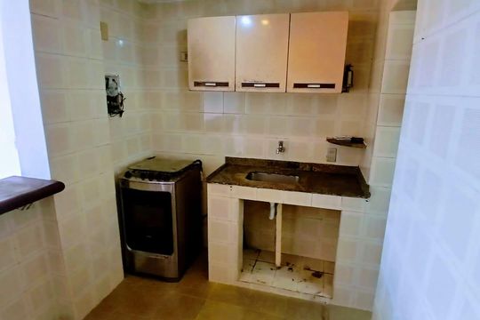 Cozinha de apartamento para alugar com 2 quartos, 56m² em Santa Teresa, Rio de Janeiro