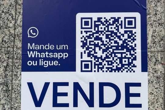 Placa de apartamento para alugar com 1 quarto, 42m² em Consolação, São Paulo