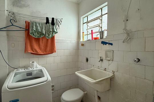 Área de serviço de apartamento para alugar com 1 quarto, 42m² em Consolação, São Paulo
