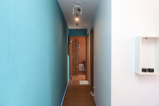 Sala de apartamento para alugar com 1 quarto, 47m² em Parada Xv de Novembro, São Paulo