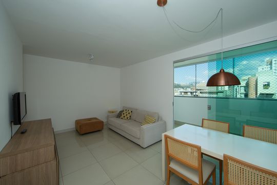 SALA de apartamento para alugar com 2 quartos, 69m² em Luxemburgo, Belo Horizonte